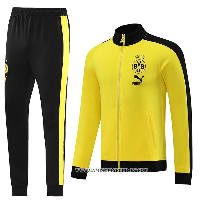 Chandal de Chaqueta del Borussia Dortmund 23-24 Amarillo